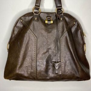 YSL Large Muse - Army Green